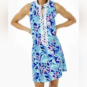 Lilly Pulitzer Jane Shift Turtle Villa Size 8